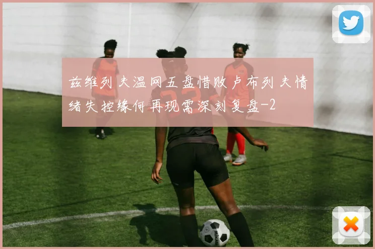 兹维列夫温网五盘惜败卢布列夫情绪失控缘何再现需深刻复盘