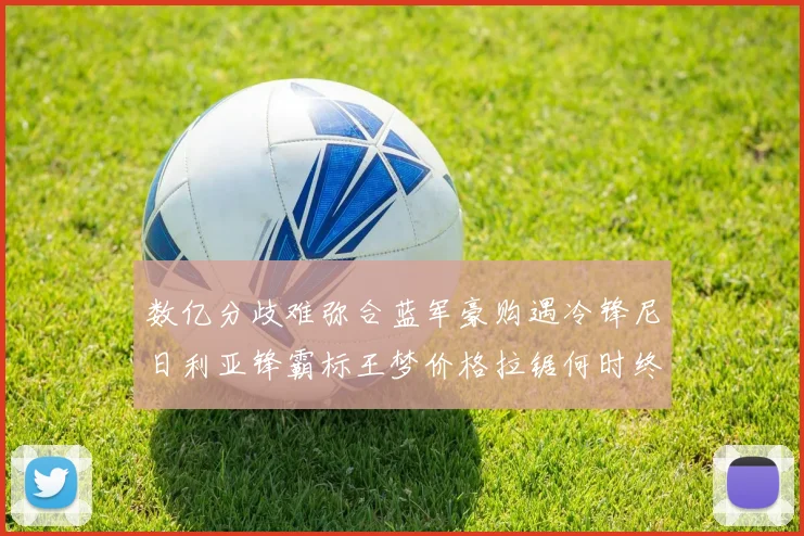 数亿分歧难弥合蓝军豪购遇冷锋尼日利亚锋霸标王梦价格拉锯何时终